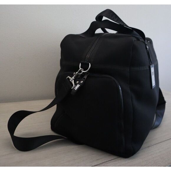 DKNY R11XDM60 Unisex Large Black Suzie Weekender Duffle Travel Bag - Picture 10 of 11
